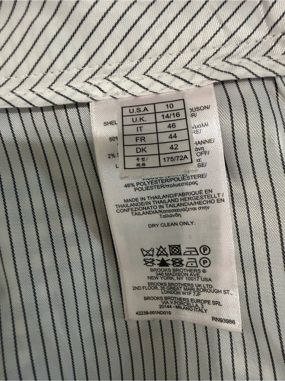 Brooks Brothers Gingham Mini Skirt in Brown, Black & White - Picture 6 of 10